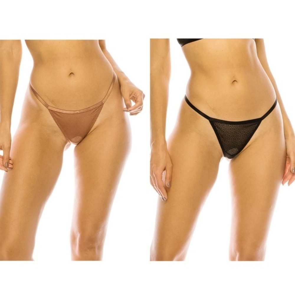 2 pcs‎ sexy Lace Thong